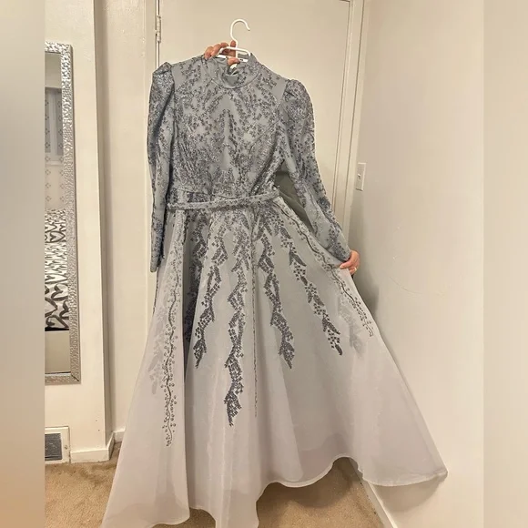 Modest evening dress Made in Turkey
